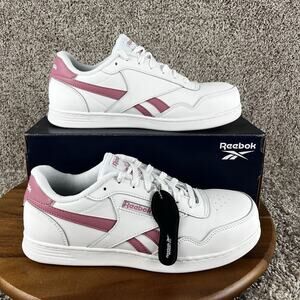 Reebok Club MEMT Womens Size 11.5 M Work Construction Shoes White Safety RB116
